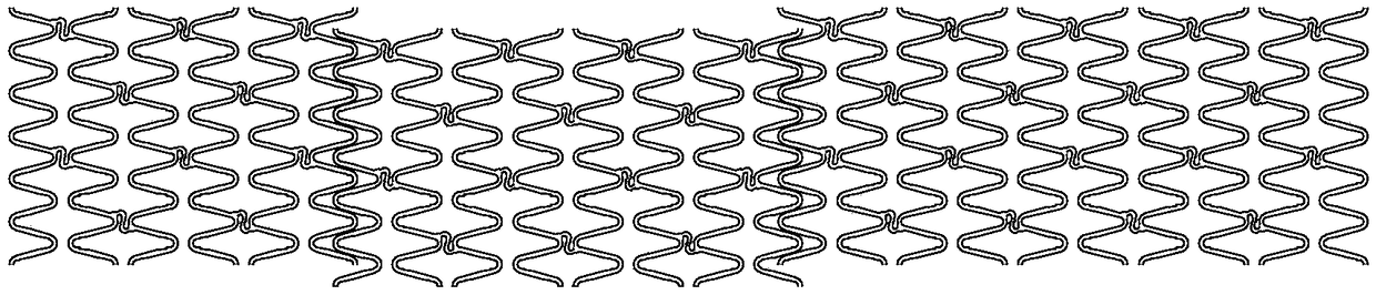 A kind of cutting process of cardiovascular stent