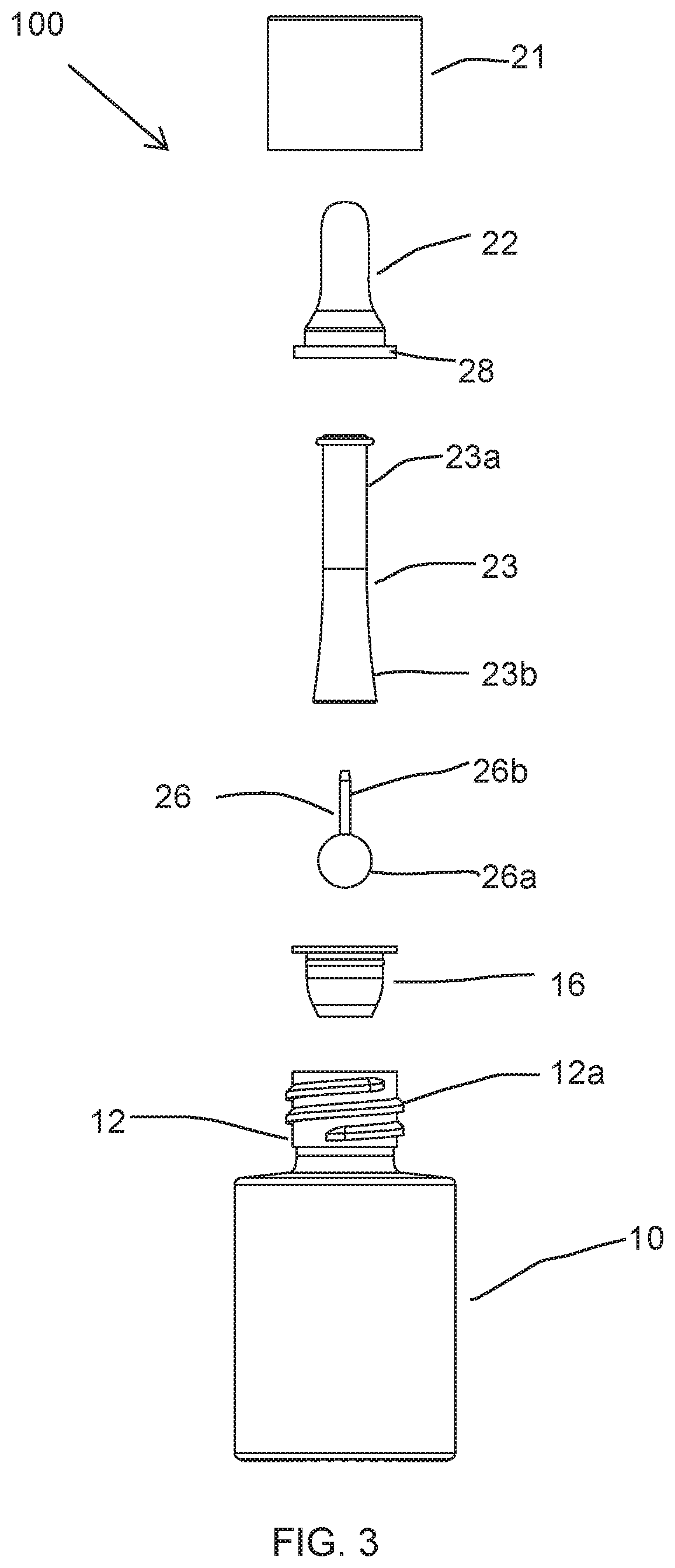 Cosmetic applicator with heat transfer component