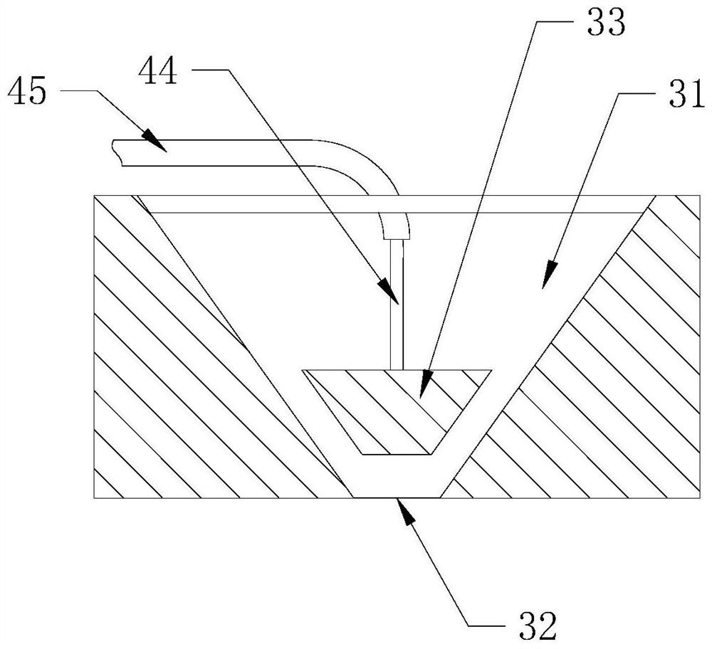 A hot melt emulsion marking machine