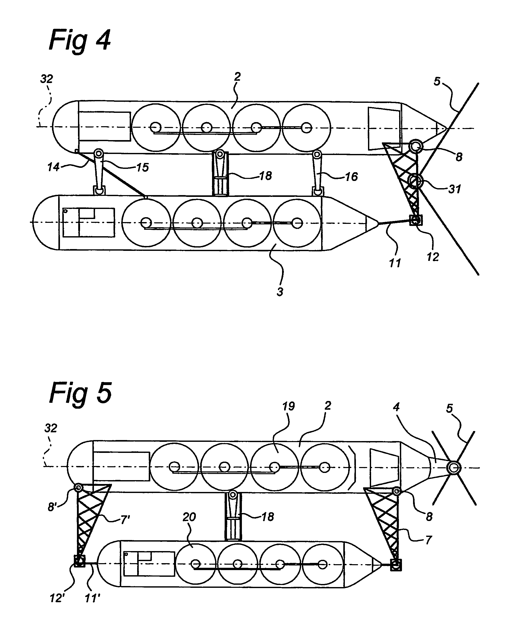 Side-by-side hydrocarbon transfer system