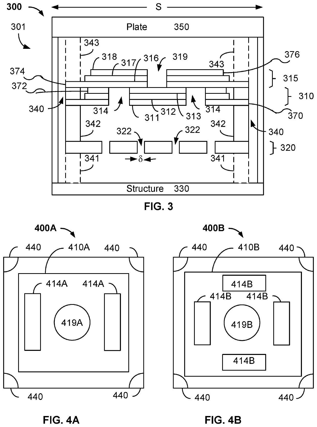 Two-dimensional addessable array of piezoelectric mems-based active cooling devices