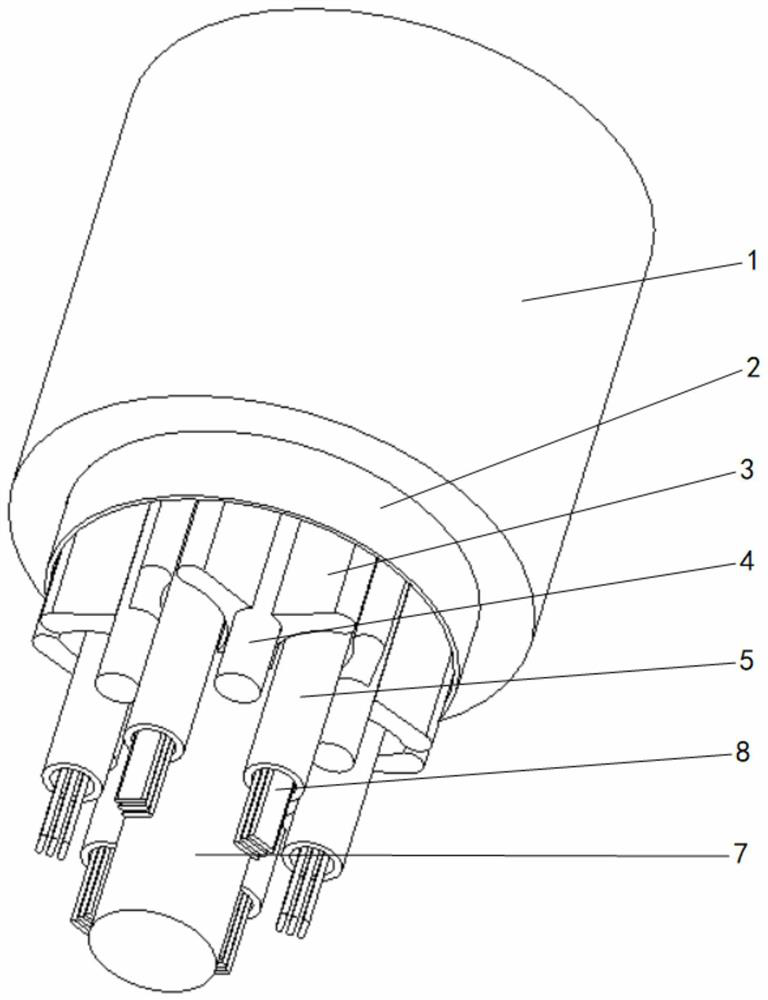 Optical cable with special-shaped filling ropes