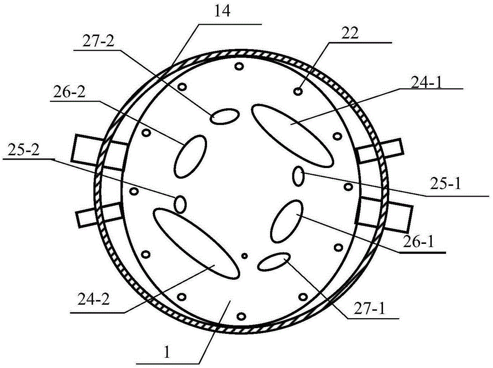 Horizontal totally-closed three-stage compression rotary compressor