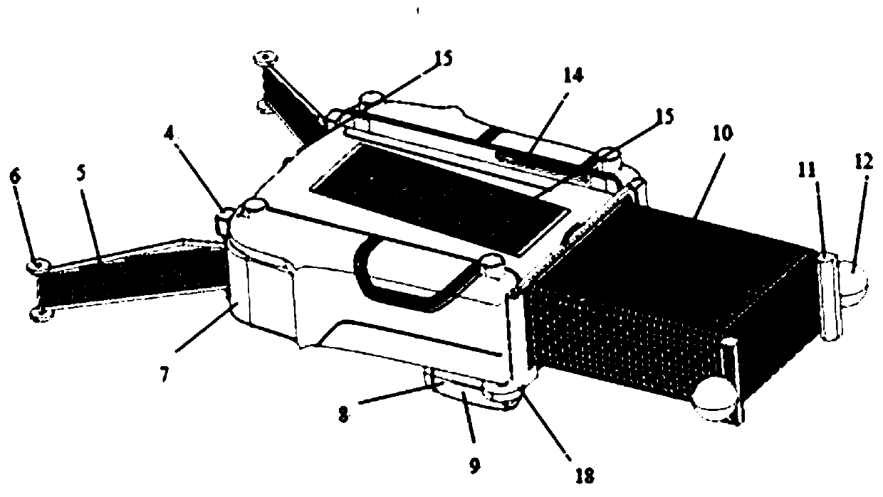 Water surface robot capable of decreasing garbage collection weight