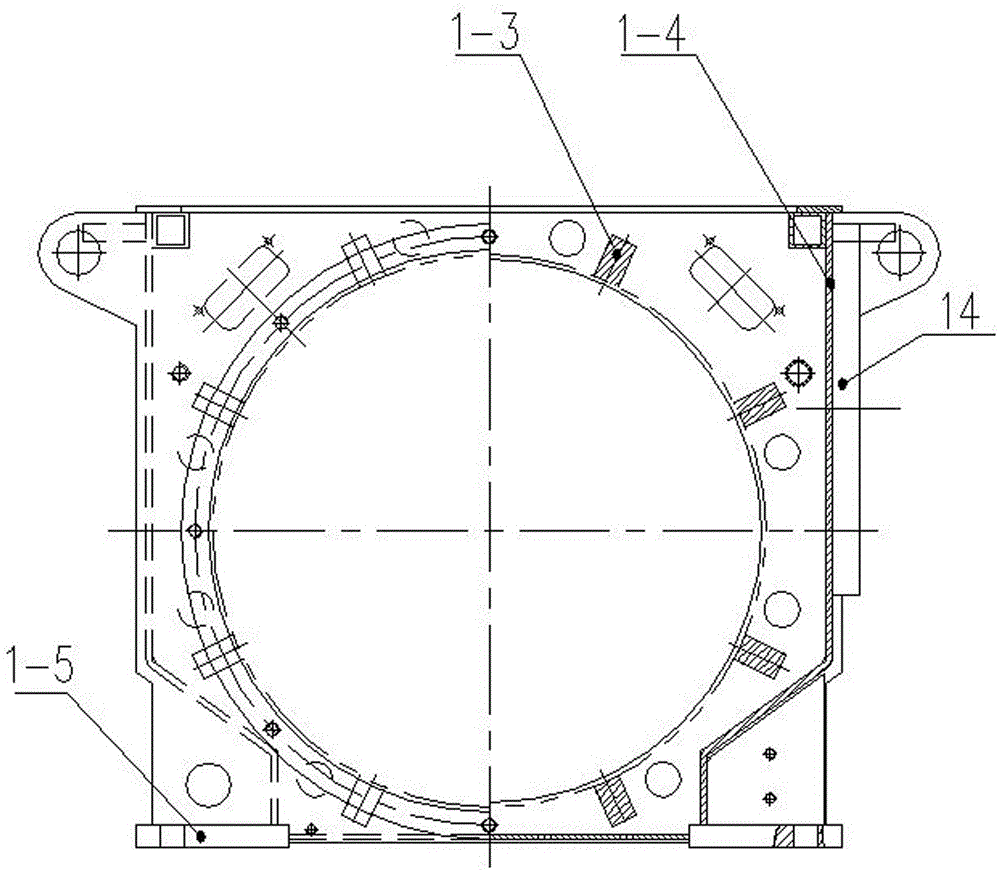 A low-center high-capacity motor