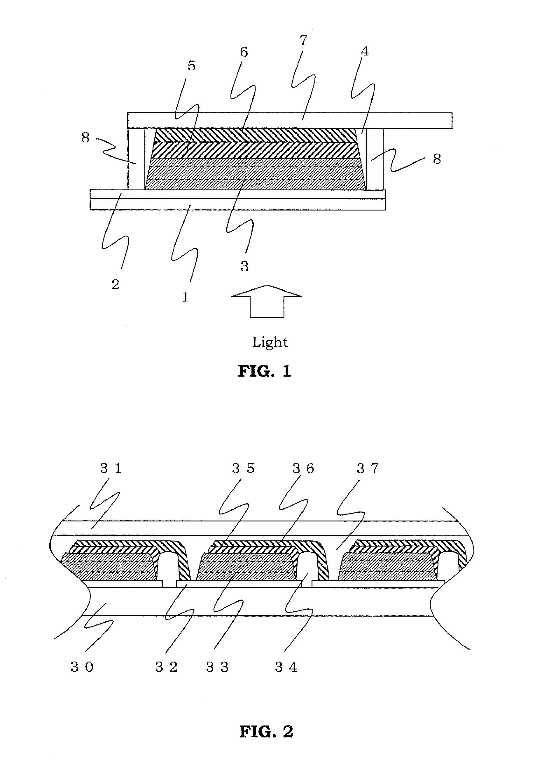 Dye sensitized solar cell and dye-sensitized solar cell module