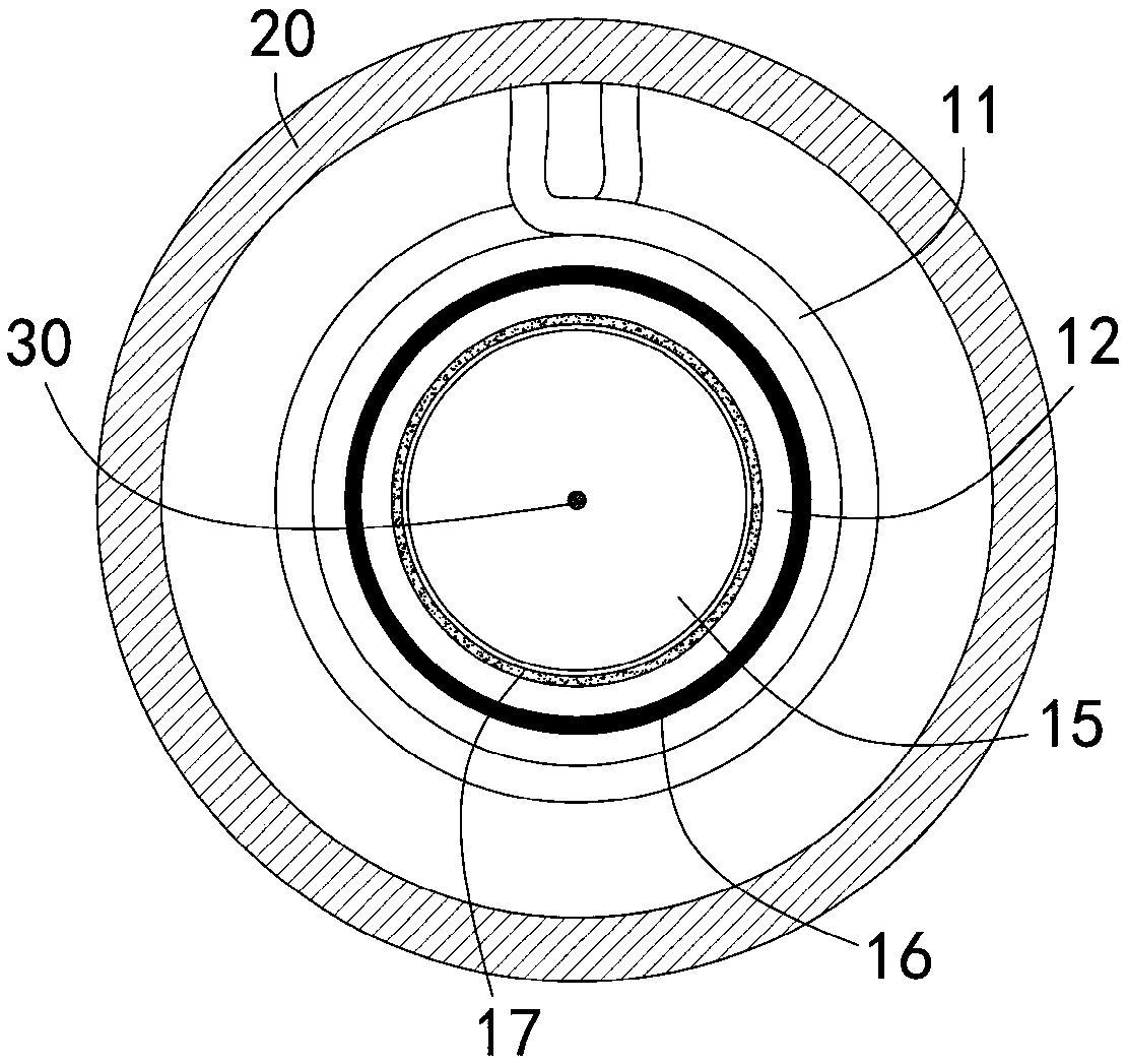 Auxiliary heating method and device and single crystal furnace for growing single crystals with induction heating czochralski method