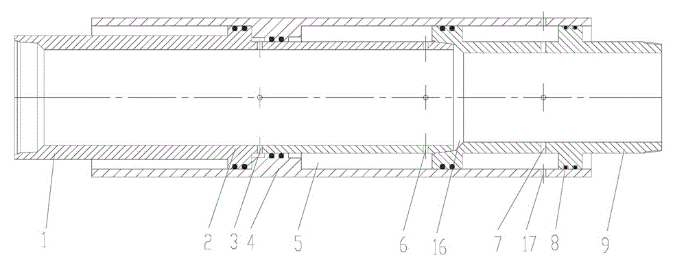 Oil field hydraulic control multi-switching circulating valve and opening and closing tools