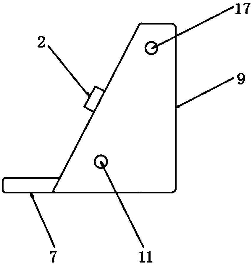 Ironing device for processing novel textile fabric