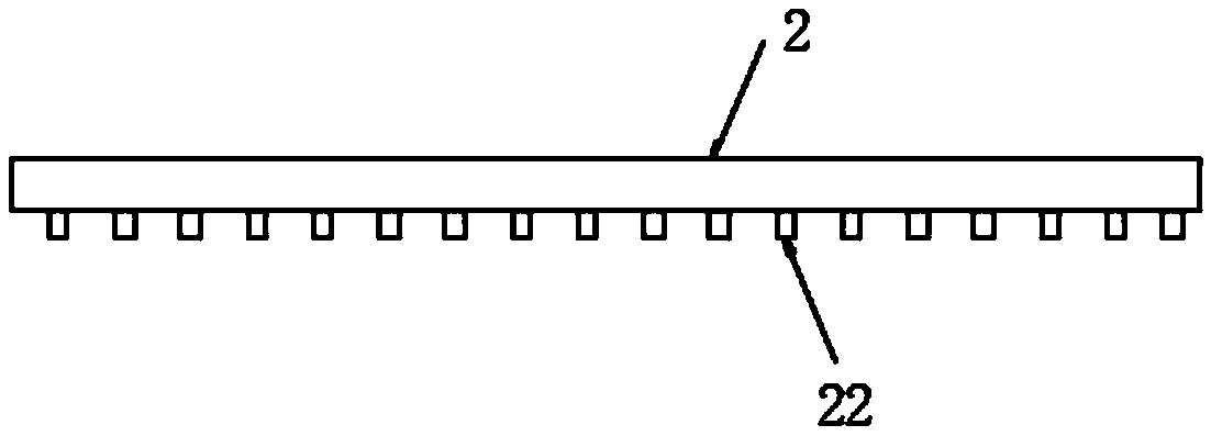 Ironing device for processing novel textile fabric