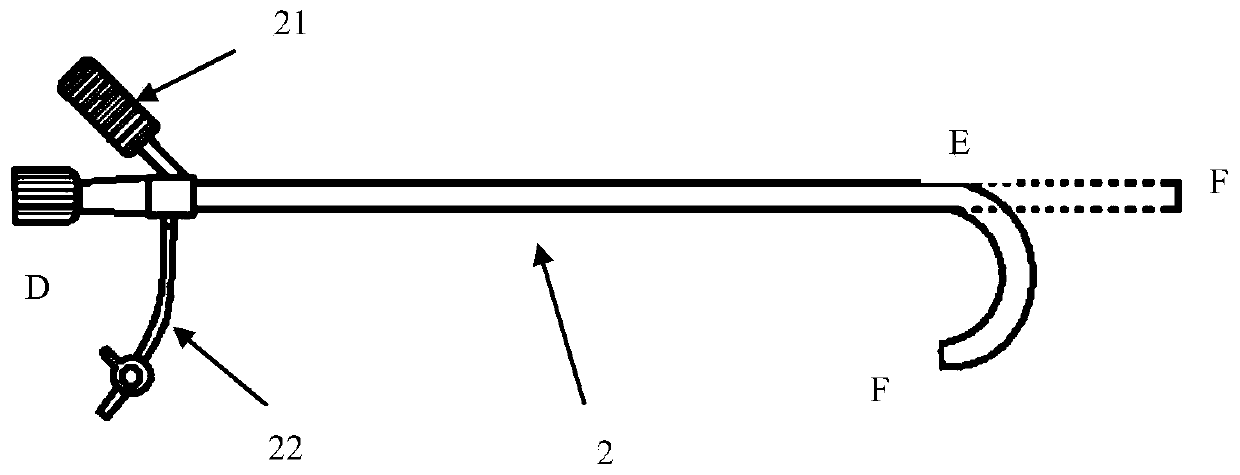 Interventional septal puncture device assembly and intervention method thereof