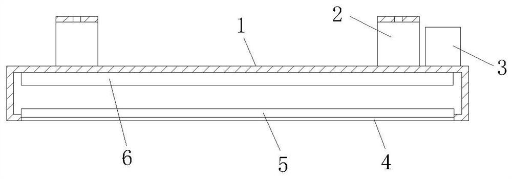 Anti-dazzle eye protection classroom lamp