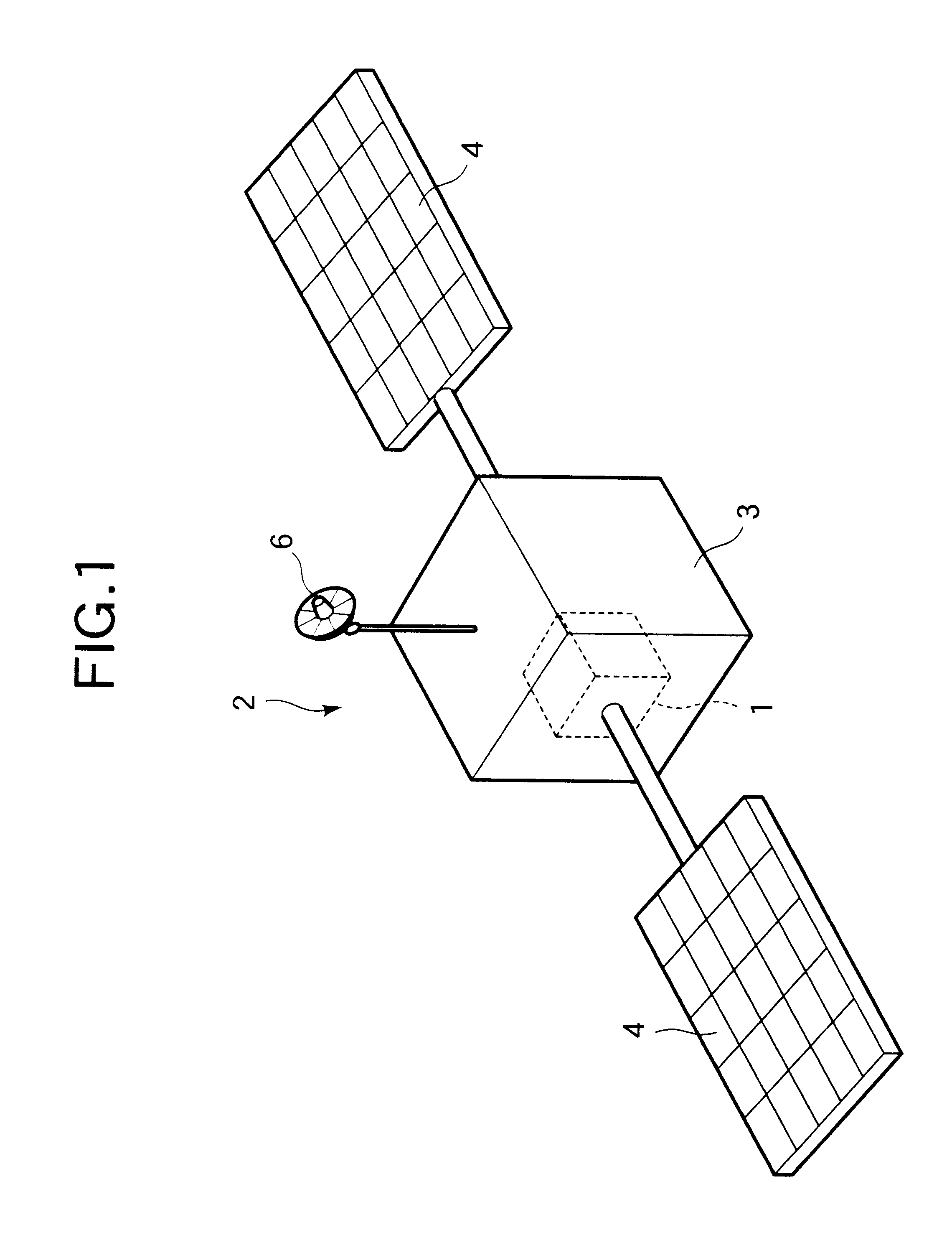 Non-aqueous electrolytic battery module for artificial satellite