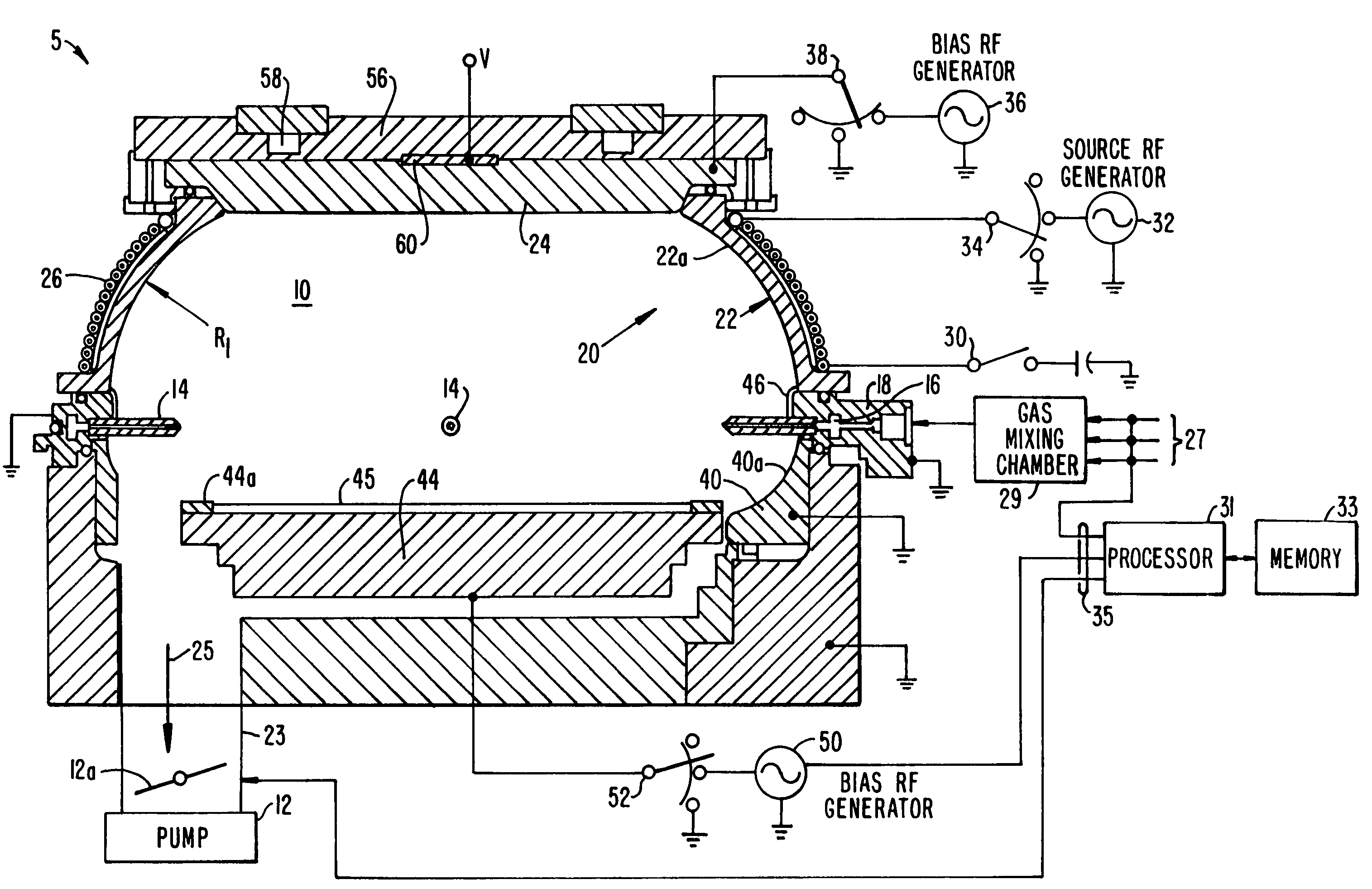 Method for reducing the intrinsic stress of high density plasma films