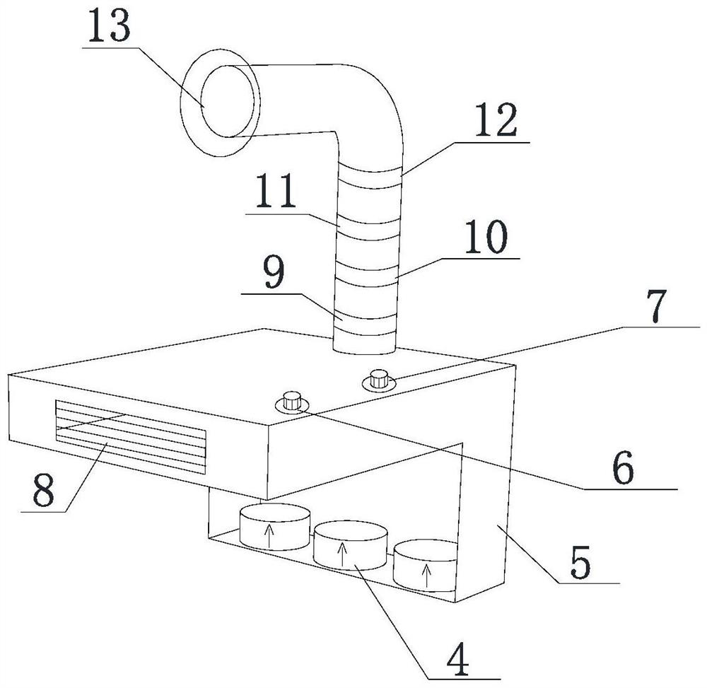 Radiation and convection combined micro-environment control device and control method