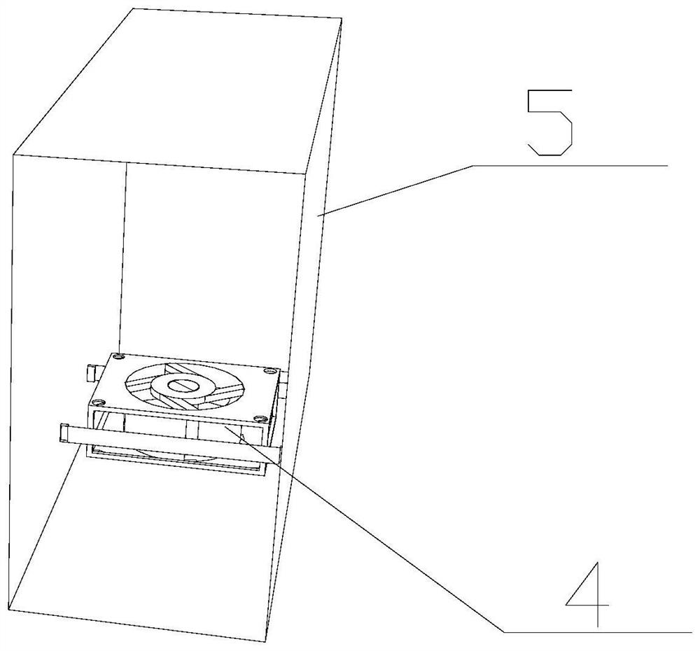 Radiation and convection combined micro-environment control device and control method