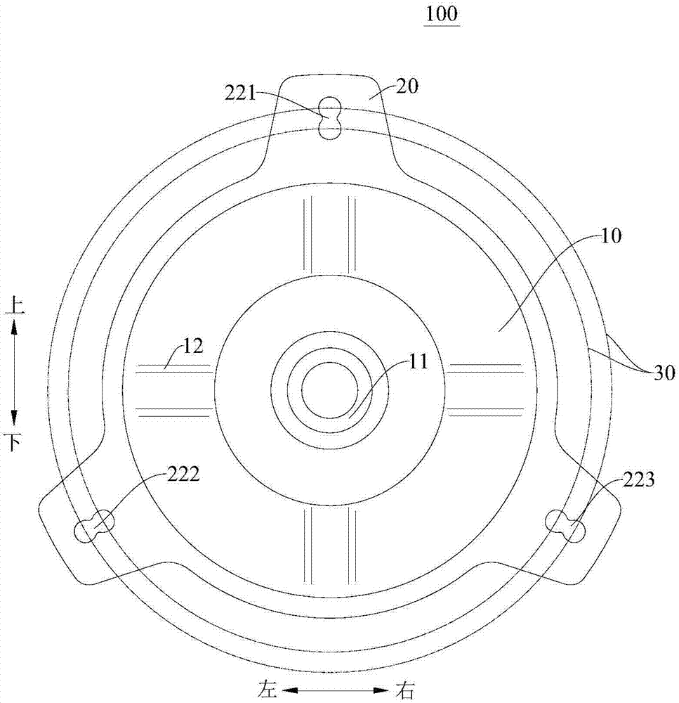 Motor end cover and motor equipped with same