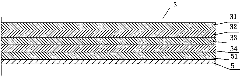 Laser fluorescent anti-fake tear tape with both sides in gold or silver stamping and manufacturing method thereof