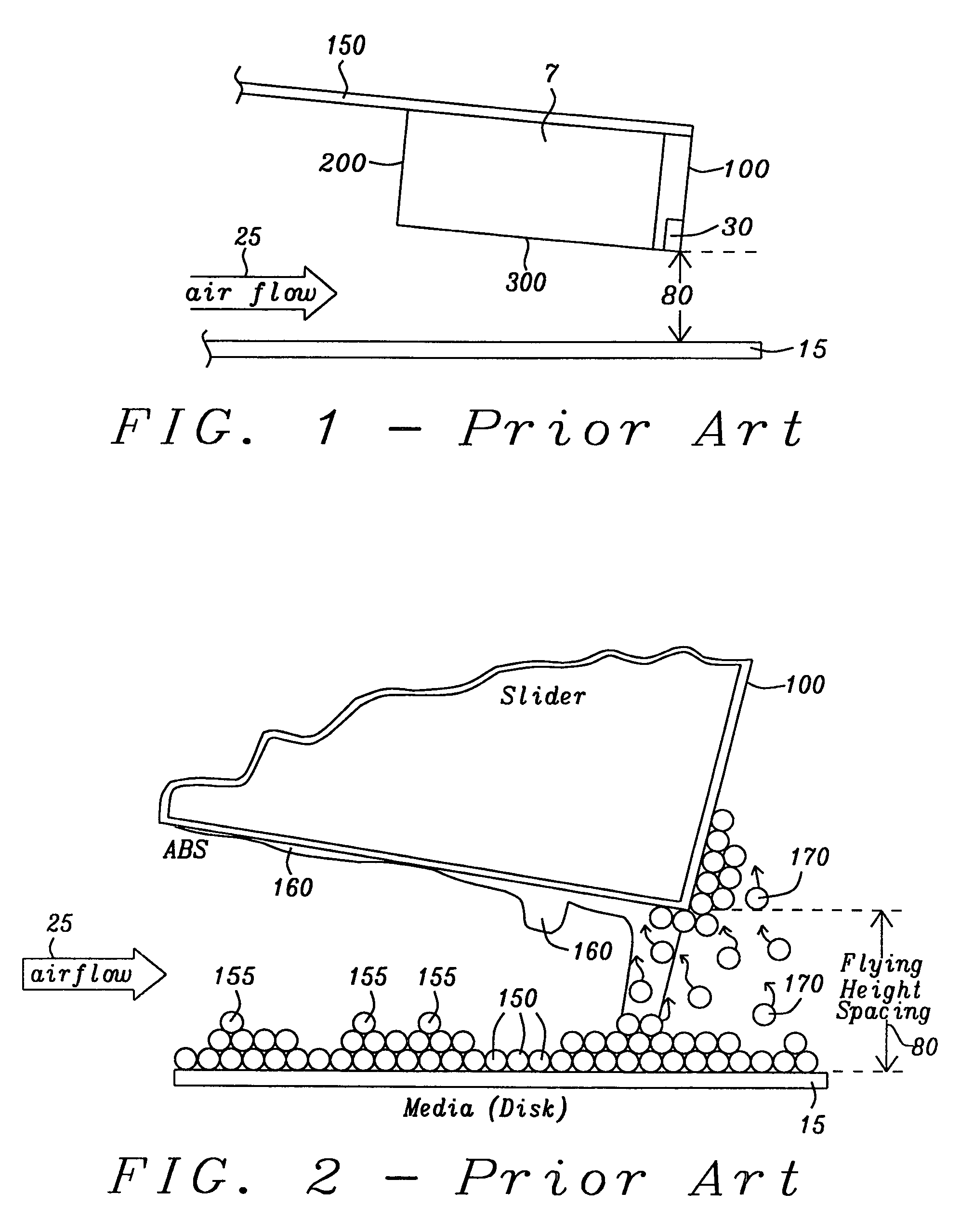 Air-bearing slider design for sub-nanometer clearance in hard disk drive (HDD)