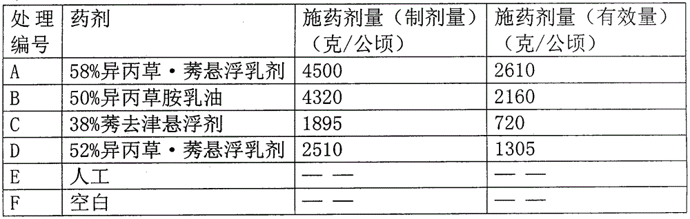 Herbicide composition containing propisochlor and atrazine and preparation method thereof