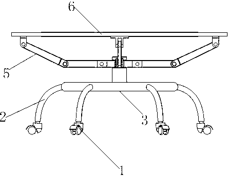 Automobile with fifth wheel mechanism