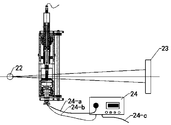 Real-time loading, heating and leaching test device in CT scanning process