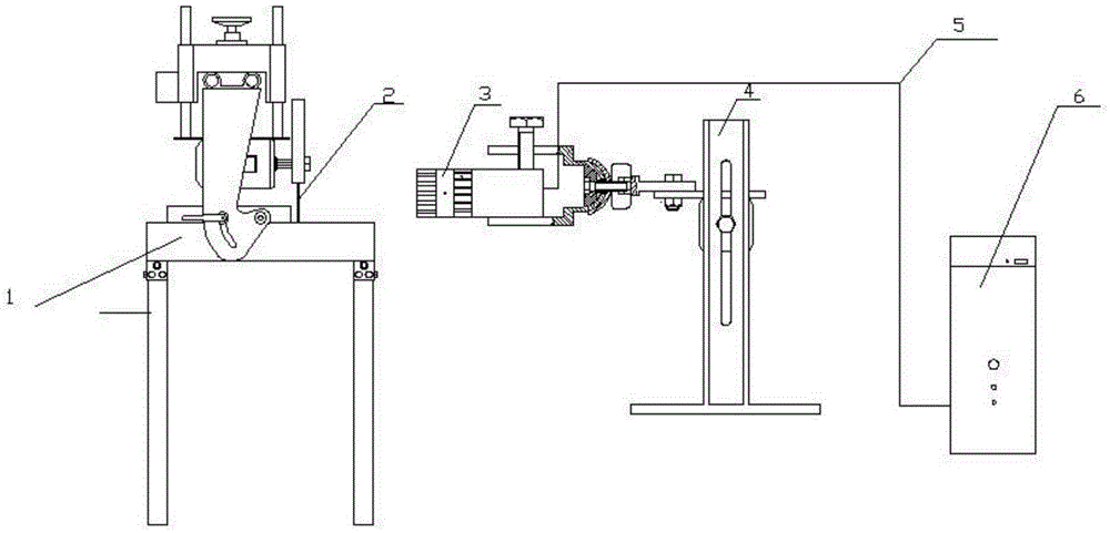 Circular saw blade wear amount online measurement method based on machine vision