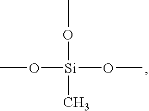 Nonlinear polysiloxane containing coatings with improved adhesion properties