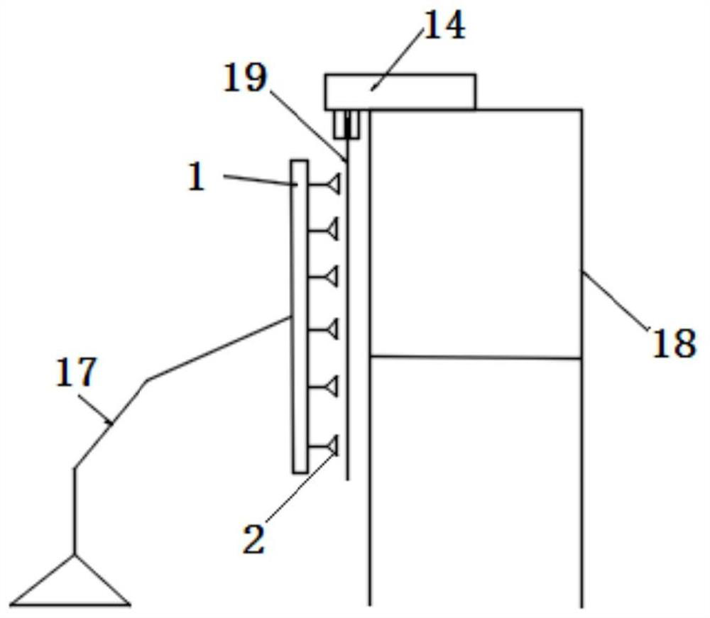 Glass plate and glass paper clamping device and method