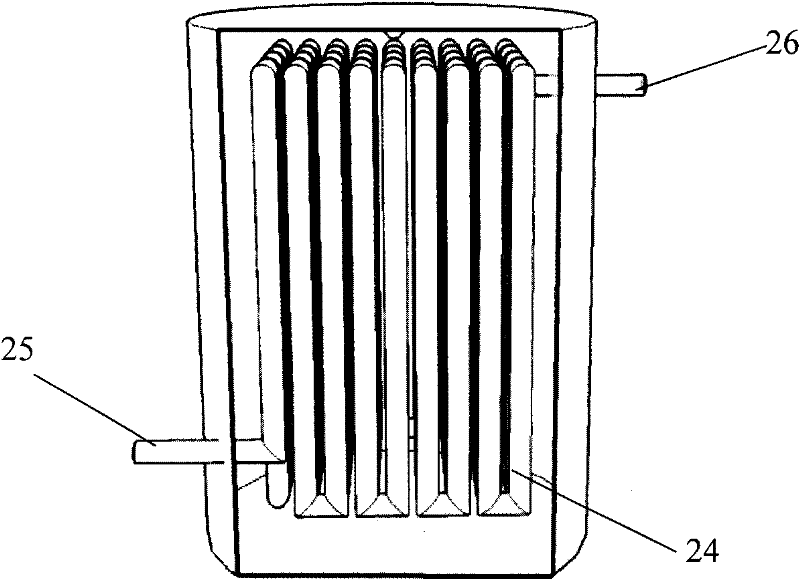 Smoke exposure experimental device with condensing box
