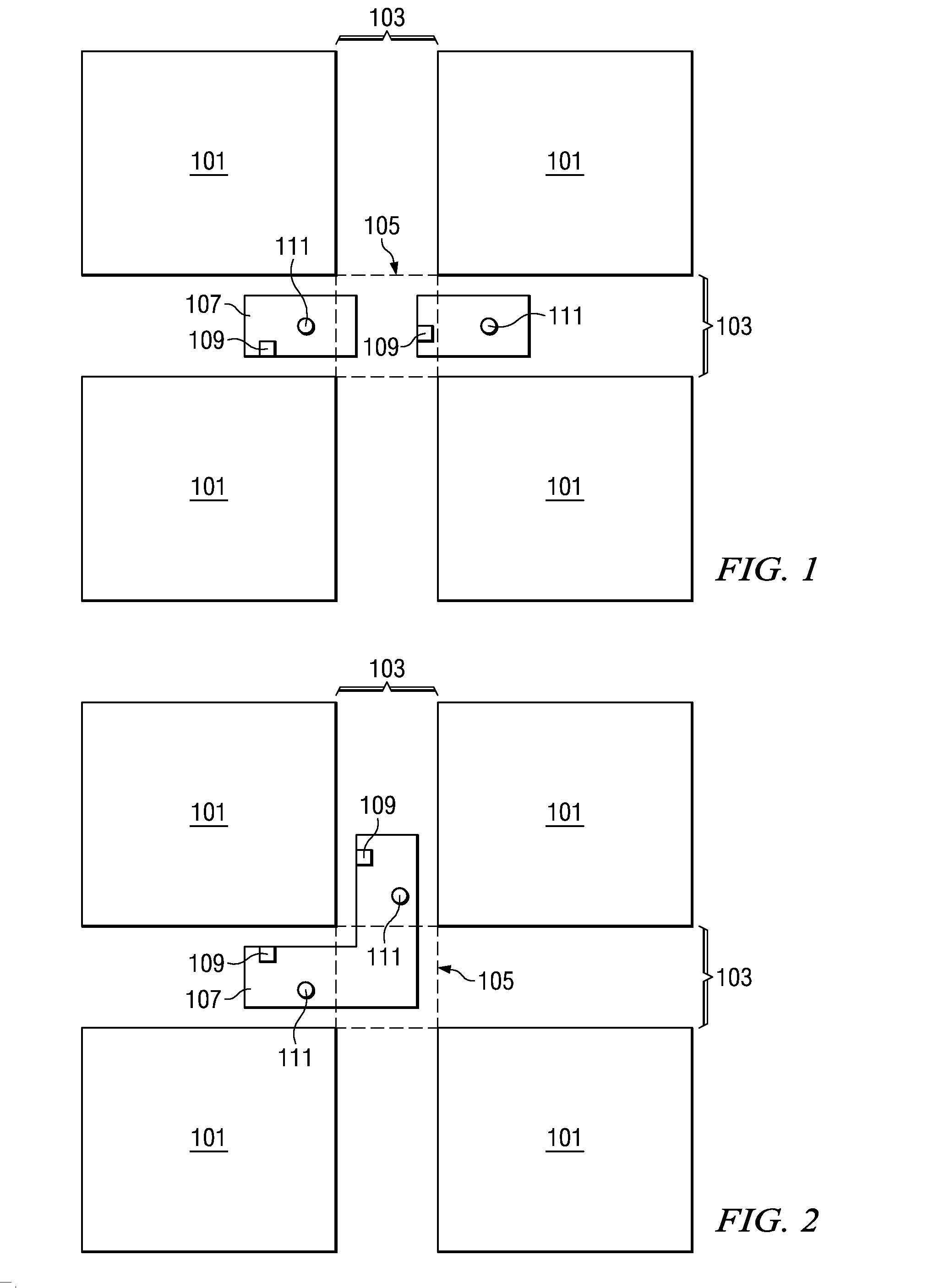 Scribe line layout design