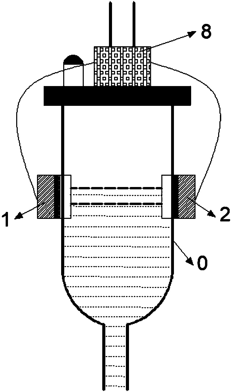 Ultrasonic alarm for pipe liquid level and alarm method thereof