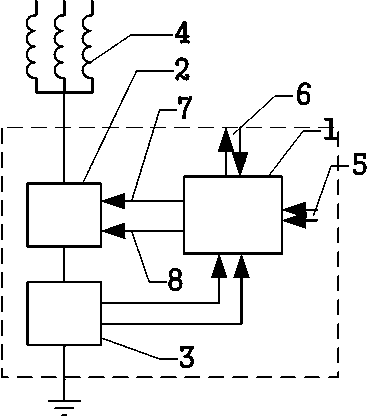 Neutral point installation electronic type rapid harmonic-vibration eliminating device