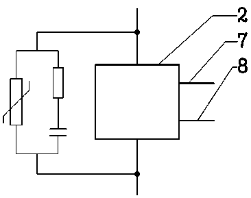 Neutral point installation electronic type rapid harmonic-vibration eliminating device