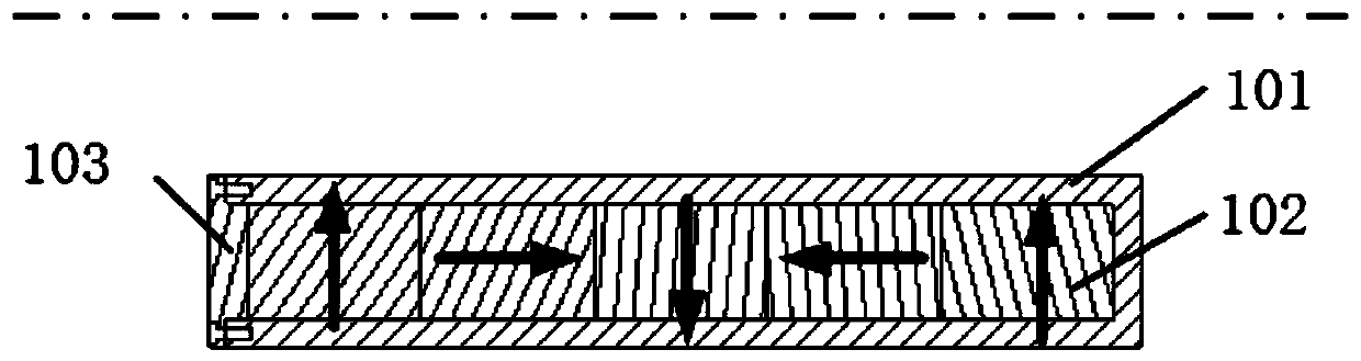 Magnetic fluid composite tilting-pad radial bearing based on Halbach array