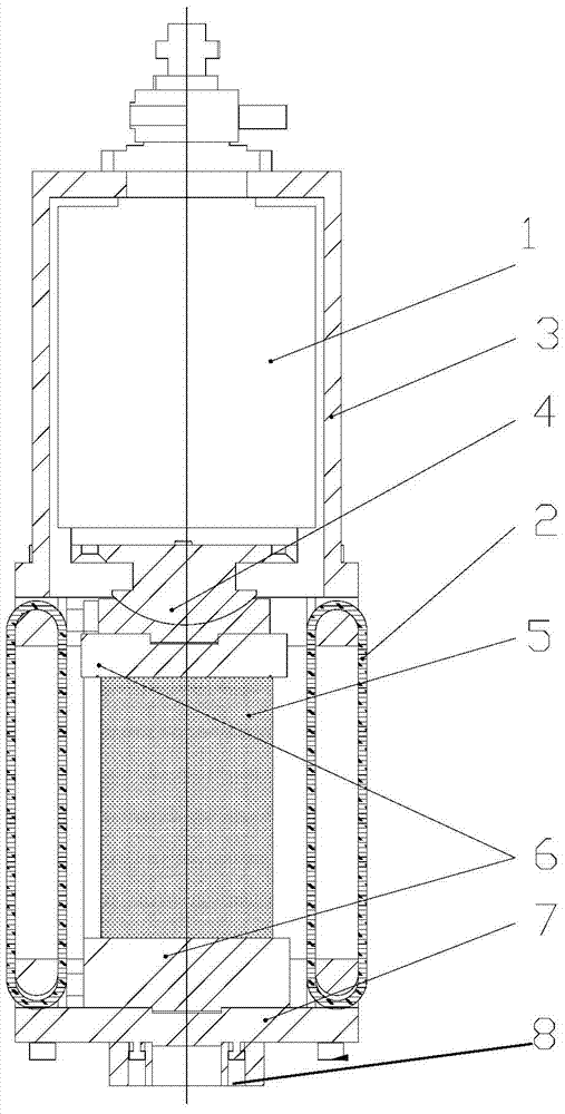 Industrial ct scanning machine synchronous loading test device and industrial ct scanning machine