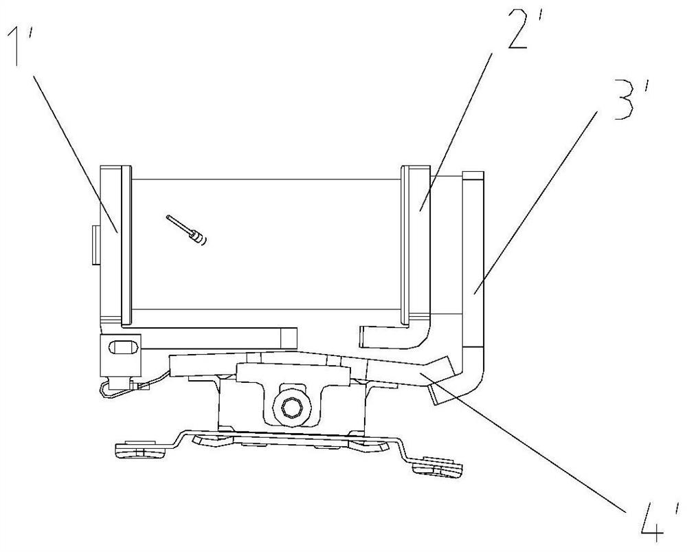 Balance force type sealed electromagnetic relay