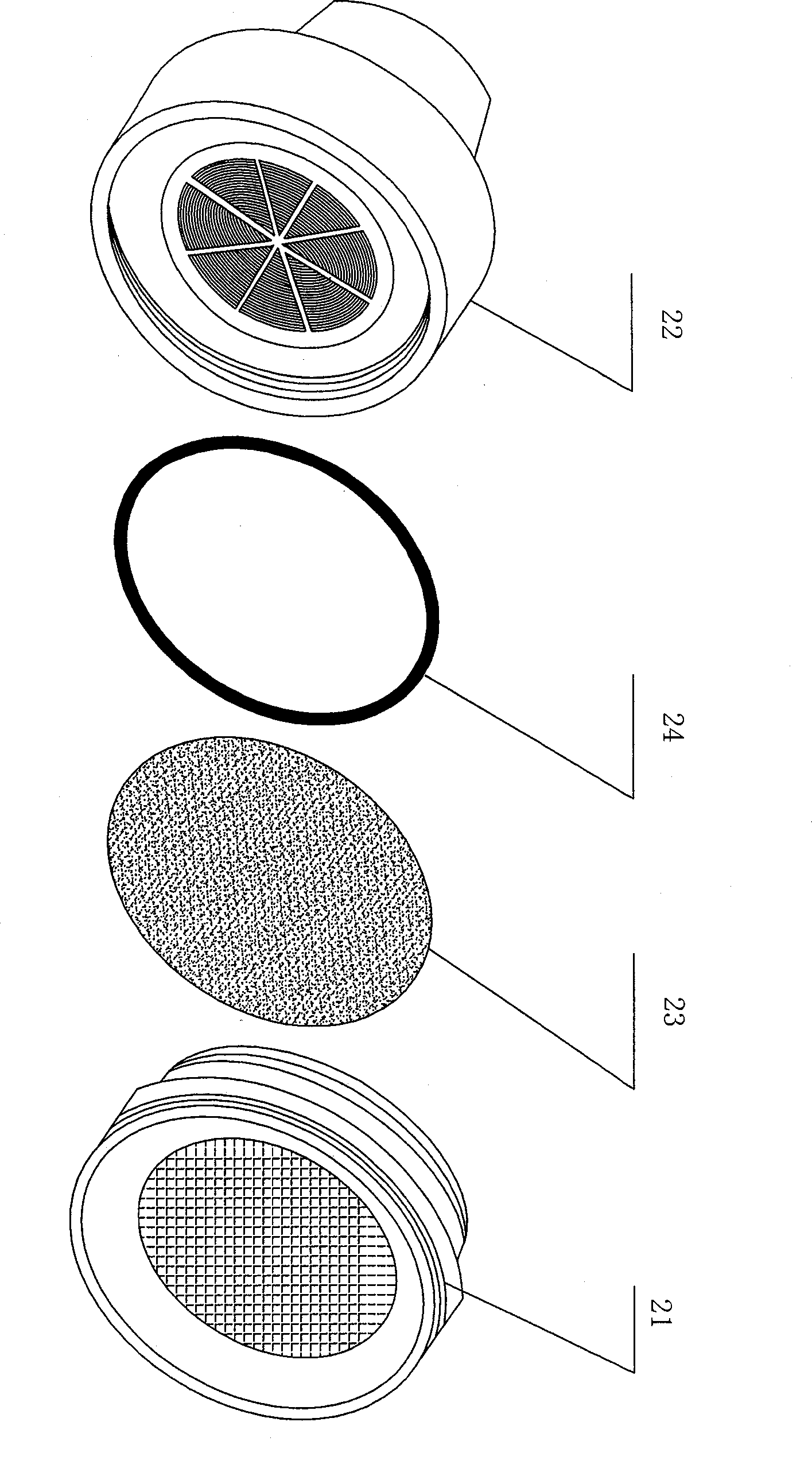 Method and dedicated device for enriching air microorganism