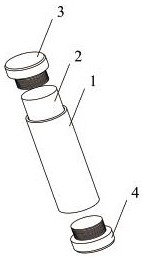 Heavy-metal-free grinding rod and manufacturing method thereof