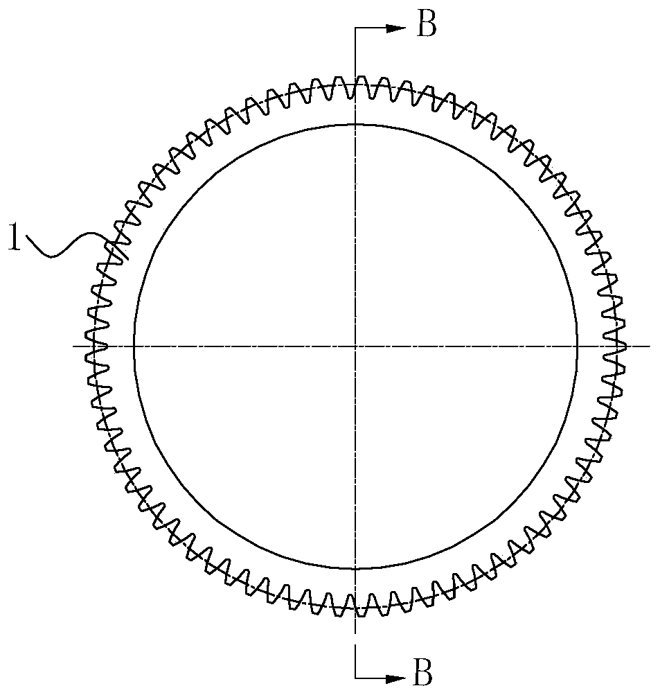 A kind of manufacturing method of powder metallurgy gear or pulley