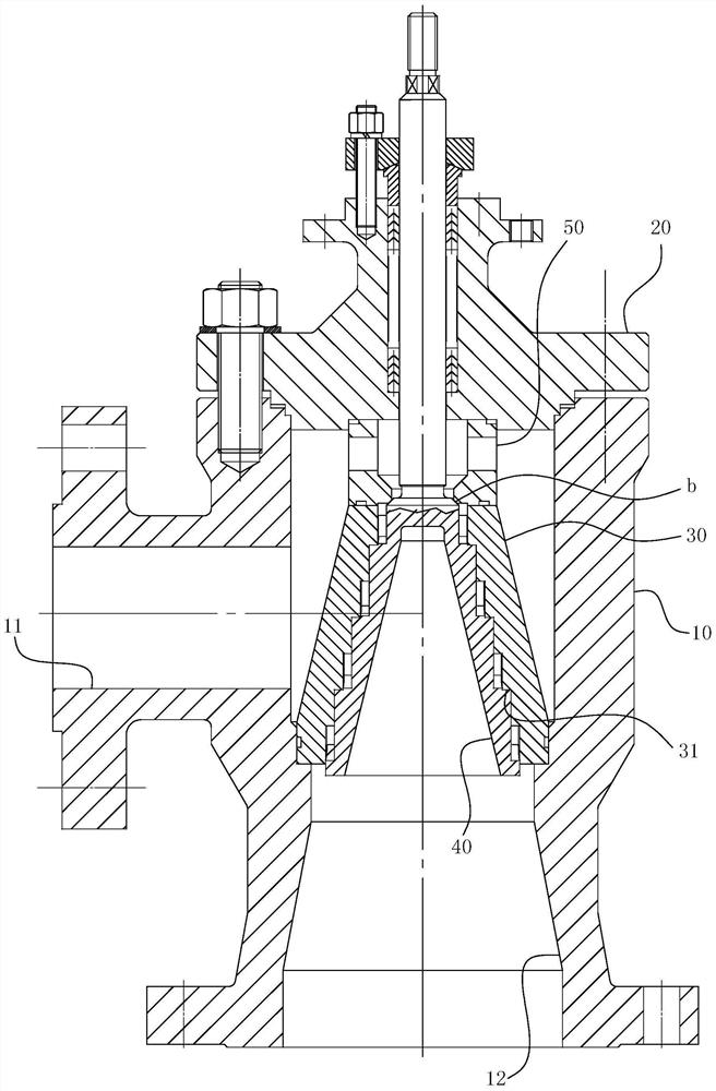 Champagne tower multi-stage throttle control valve