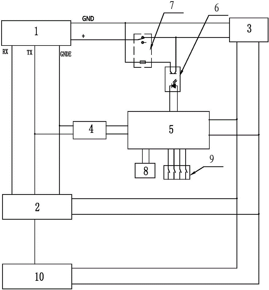 10kV line operating state online monitoring system