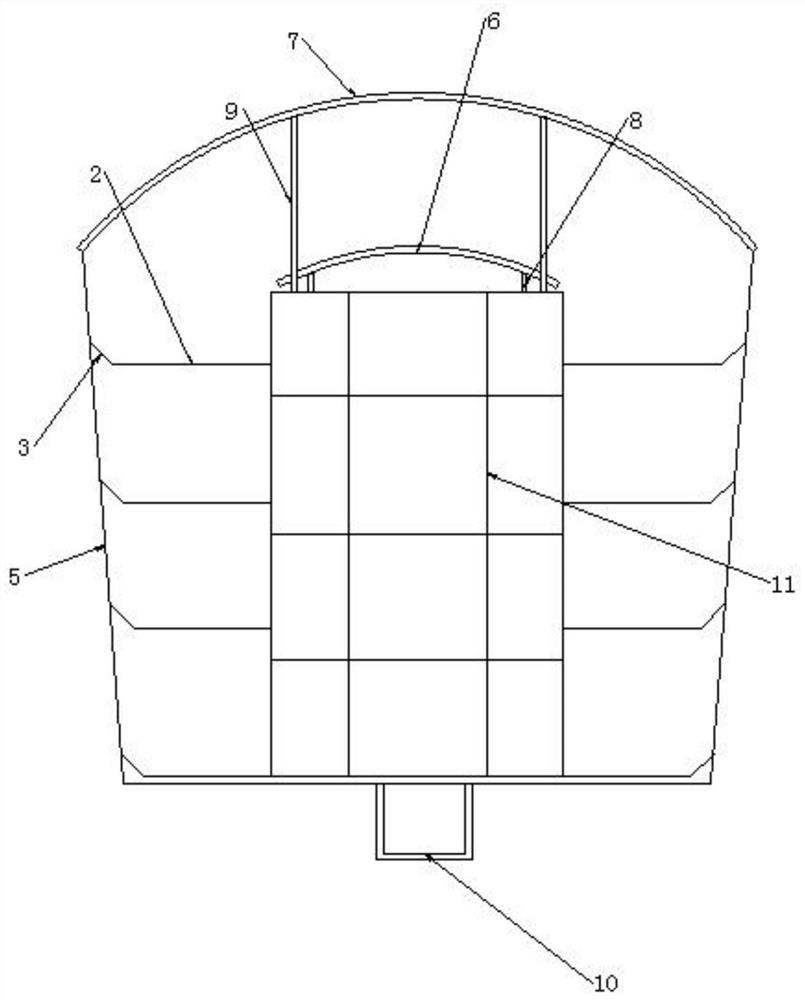 Combined type cloth bag ship