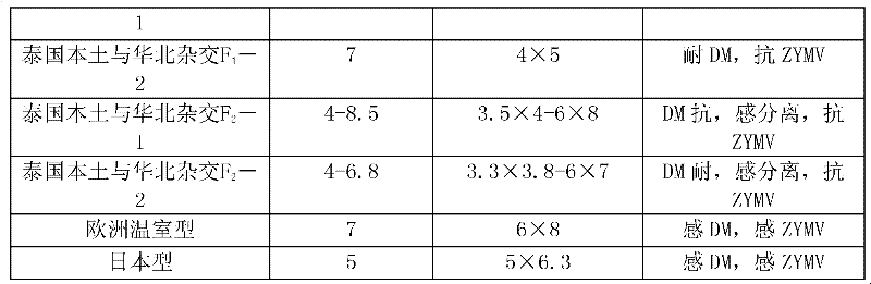 Method rapidly identifying cucumber breeding material with heat resistance and moisture resistance without damaging seedling stage