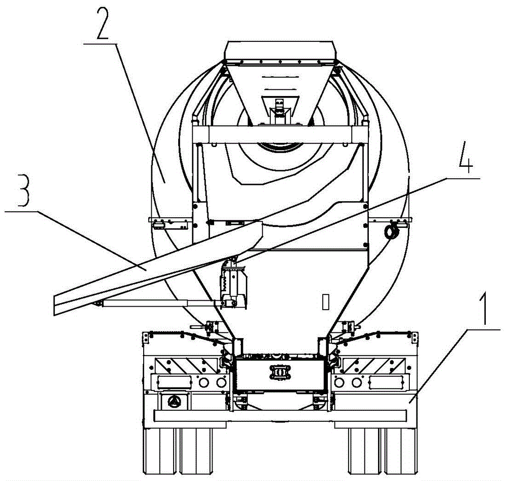 a mixer truck