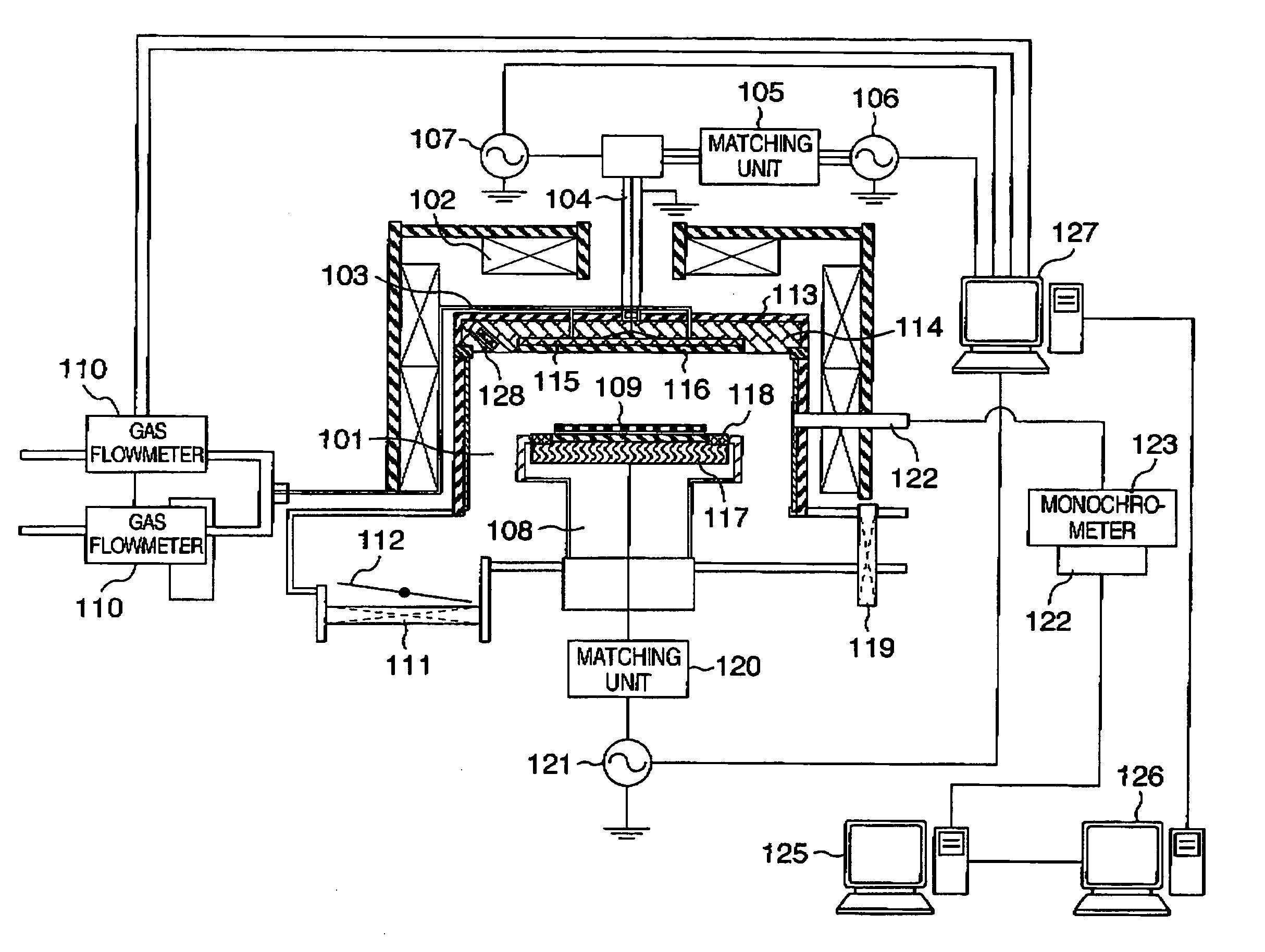 Dry-etching method and apparatus