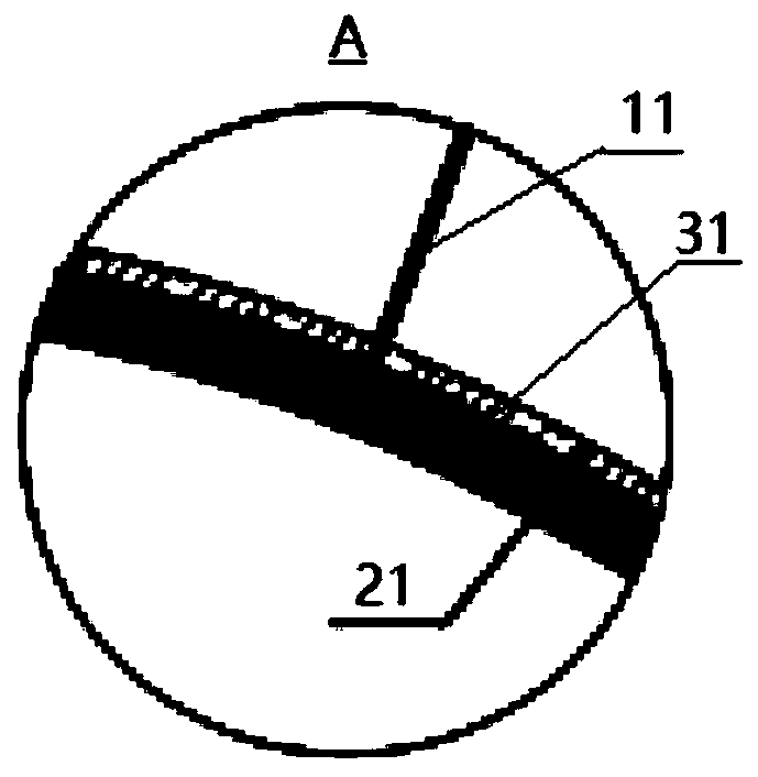 A double-shield tbm spray-anchor support structure and its construction method