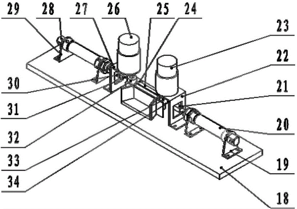 Insert welding pin radiating fin assembly machine