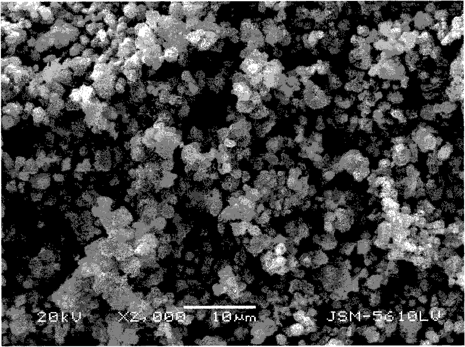 Method for preparing lithium iron phosphate as a positive electrode active material for a lithium ion secondary battery