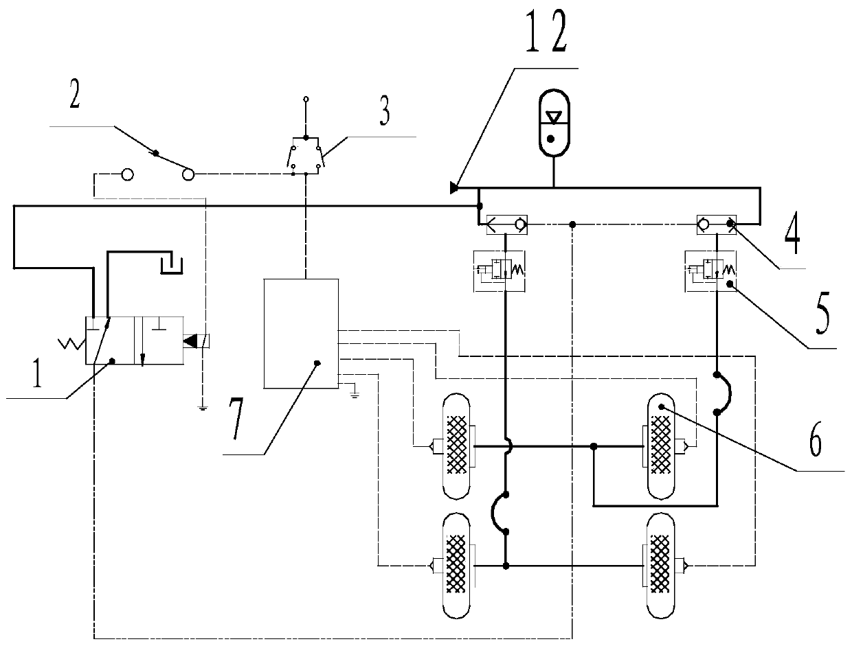 A control method for aircraft braking system and static braking protection